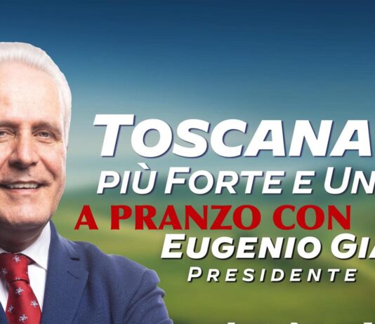 Giornata tutta aretina per il candidato Presidente della Regione Toscana Eugenio Giani