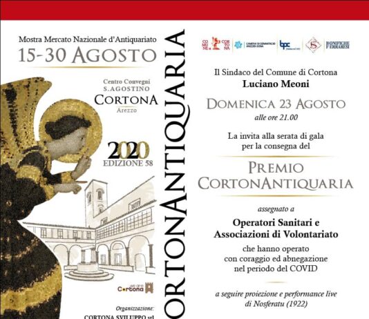 Premio CortonAntiquaria, domani uno degli eventi più significativi del territorio