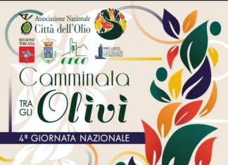 Camminata tra gli Olivi: si raccomanda l’utilizzo di mascherine obbligatoria