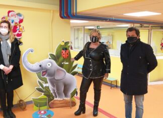 Donati dall’associazione A.I.LI.BE. 5 termo scanner a forma di elefantino Dumbo alle scuole dell’infanzia