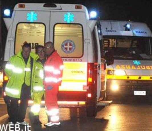 83 enne investito a Rigutino, l’uomo è stato trasferito a Siena in codice giallo