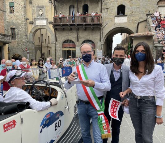 1000 miglia e colonna della libertà, a cortona un weekend per la ripartenza