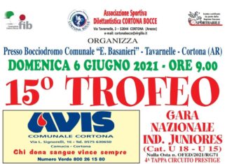 A Cortona la gara nazionale giovanile di Bocce “Trofeo AVIS”