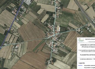 Cortona, estensione dell’acquedotto: prossimo cantiere a Fossa del Lupo