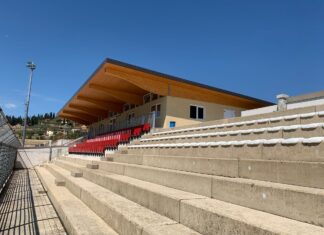 Castiglion Fiorentino: la nuova tribuna dello stadio è stata dedicata a Corrado Viciani
