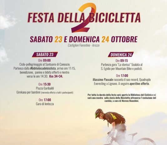 A Castiglion Fiorentino la “Festa della bicicletta”