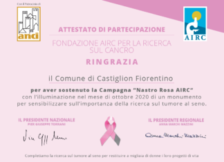 1 ottobre: Palazzo San Michele si tinge di rosa