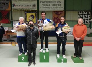 Il cortonese Sergio Manfroni vince il Torneo Serale Boccino di Bocce Arezzo