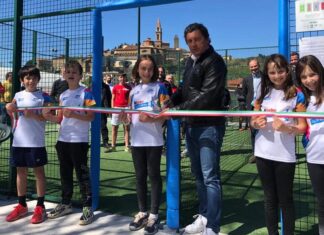 Il Tennis Club Castiglionese ha inaugurato il campo da Padel