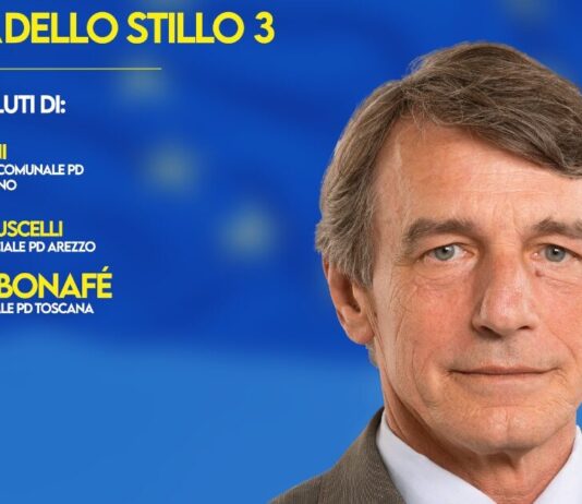 Castiglion Fiorentino: Intitolazione sede Pd a David Sassoli