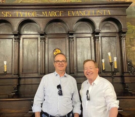 Cortona: firmato il «Patto di Amicizia» con il sindaco di Carmel (Usa)
