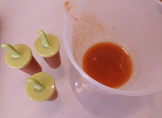 Ghiaccioli all’albicocca