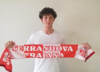 ASD Terranuova Traiana presenta i giocatori Alessandro Seghi e Lorenzo Antonielli