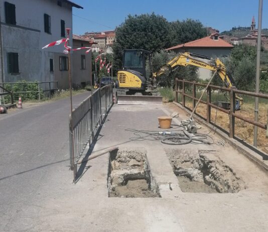 Castiglion Fiorentino: al via il cantiere sul fosso del Cibino e Pozzo Nuovo