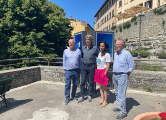 Cortona, salita «Lucarini»: via il ciottolato, maggiore decoro per l’accesso a piazza Garibaldi