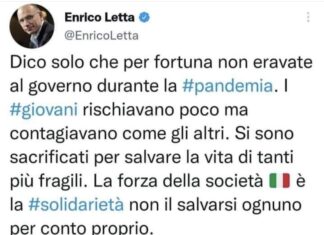 Caro Letta, almeno si avesse il coraggio di chiedere scusa