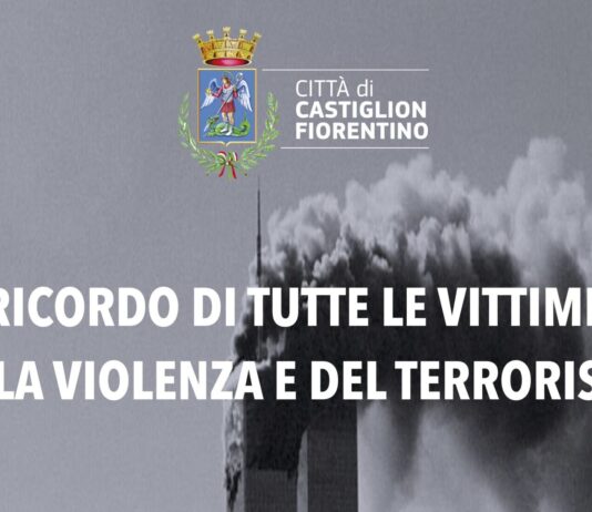 Castiglion Fiorentino commemora le vittime dell’11 settembre