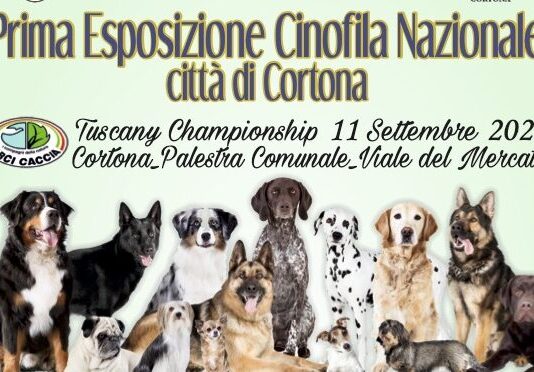 Cortona: domenica 11 settembre la prima esposizione canina nazionale