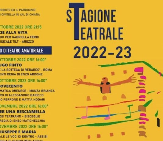 Al via la stagione teatrale 2022/23 del Teatro Moderno di Tegoleto