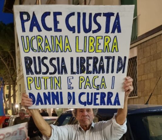 Firenze: “Vogliamo la pace, cessate il fuoco”