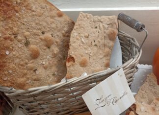 Croccantella salata all’olio E.V.O. e castagne