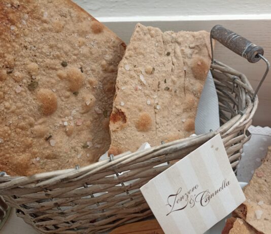 Croccantella salata all’olio E.V.O. e castagne