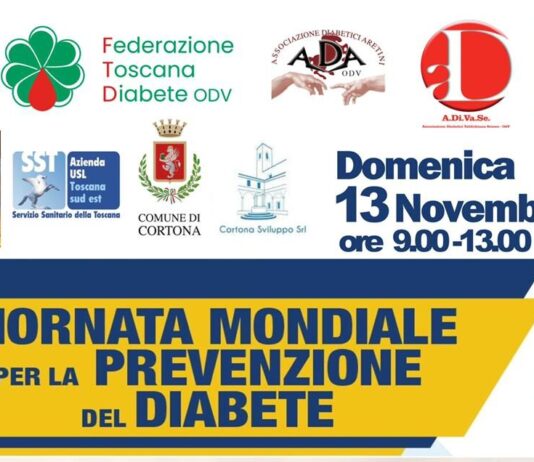 A Cortona si celebra la giornata mondiale del diabete