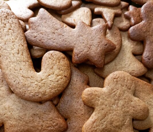 Biscottini allo zenzero delle feste