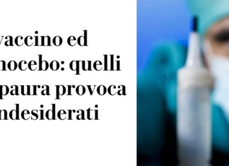 Reazioni avverse? Tutta colpa dell’effetto nocebo