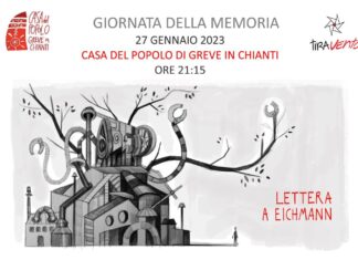 Giornata della Memoria: “Lettera a Eichmann” in scena alla Casa del Popolo di Greve in Chianti
