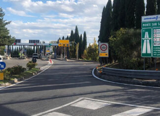 A1 Milano-Napoli: chiuso per quattro ore notturne il tratto Arezzo-Monte San Savino verso Roma
