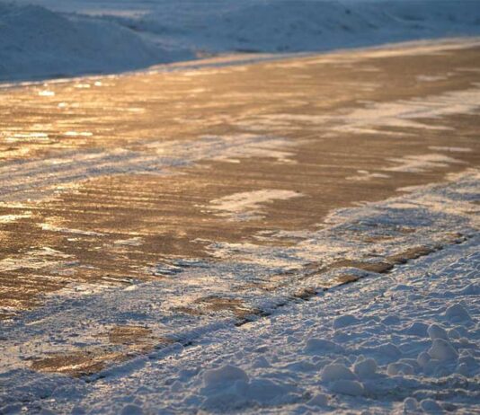 Al codice giallo per neve si aggiunge quello per ghiaccio fino alla mattina di martedì 24
