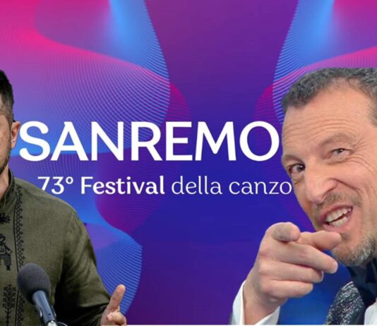 Zelensky non sarà collegato in video con il Festival di Sanremo