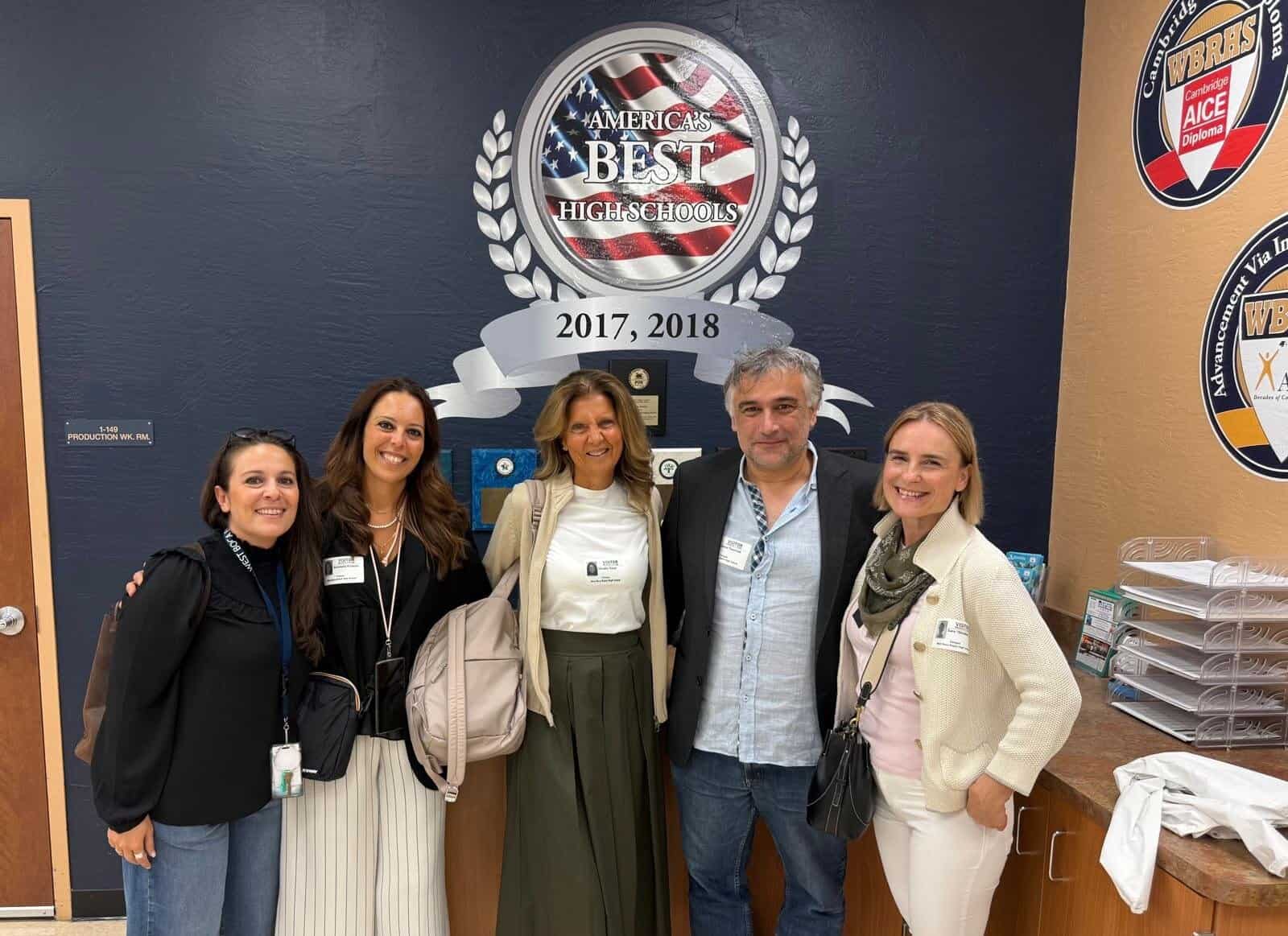 Prosegue il gemellaggio tra il liceo castiglionese e Palm Beach