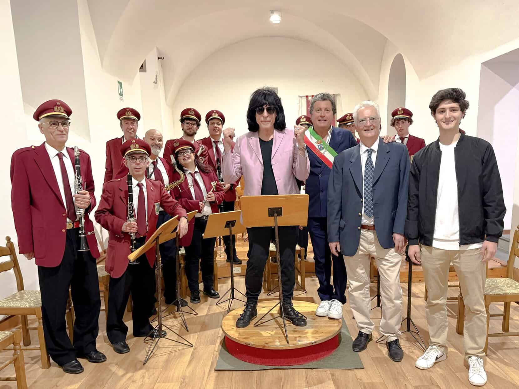 Marky Ramone a sostegno della Filarmonica Castiglionese
