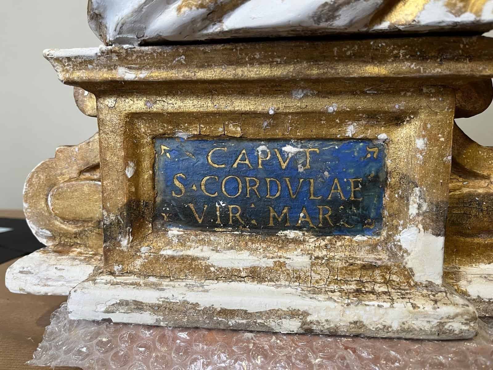 A Castiglion Fiorentino “Il restauro di Santa Cordula”