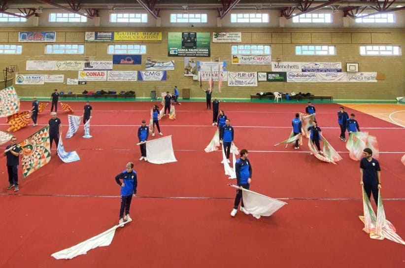 Castiglioni ha ospitato il raduno Nazionale Sbandieratori e Musici