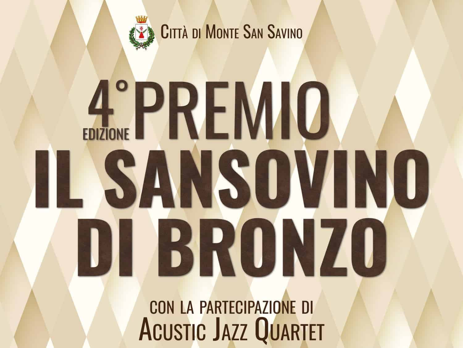 Al Teatro Verdi di Monte San Savino il Premio: Il Sansovino di Bronzo