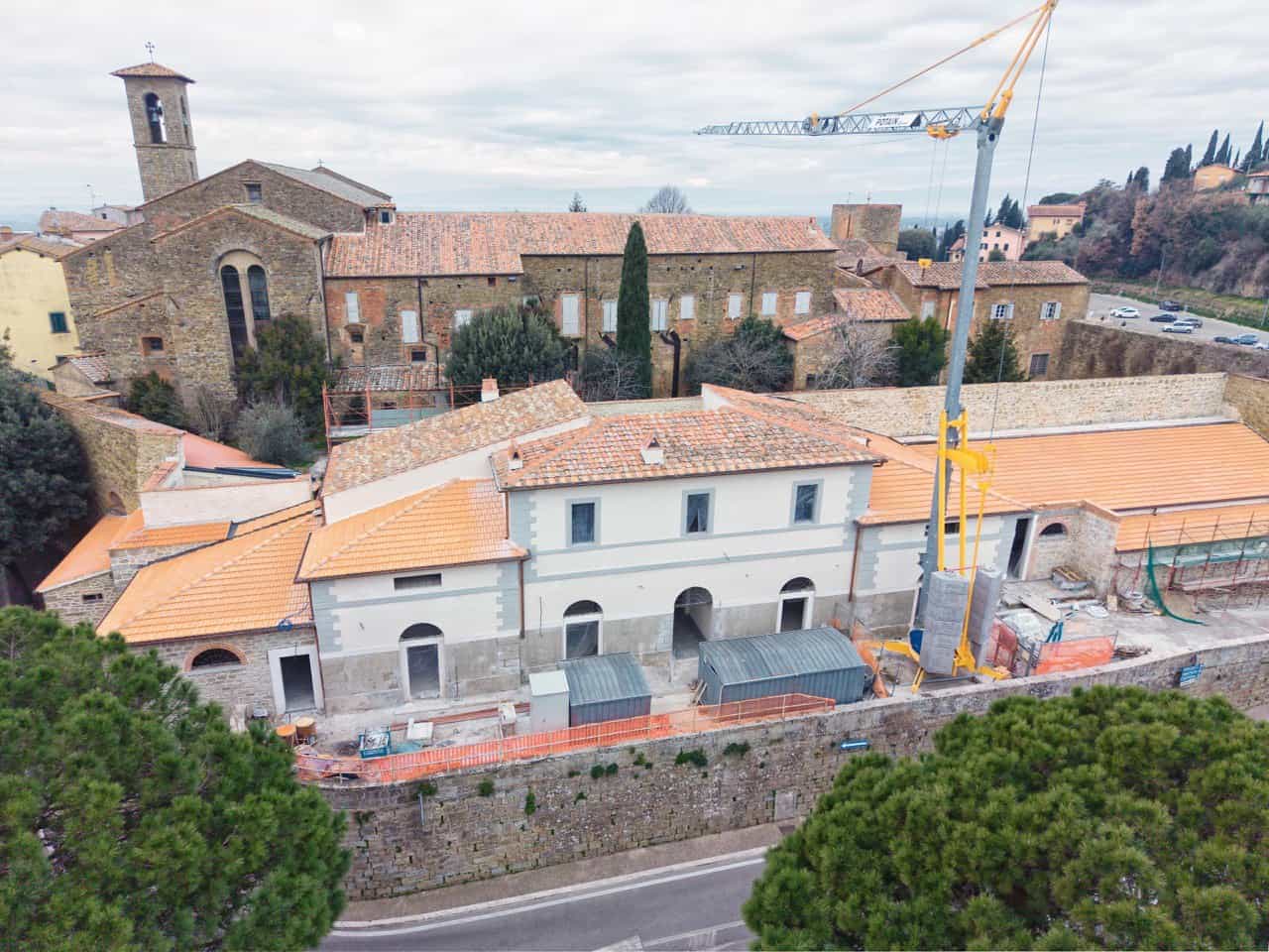 Castiglion Fiorentino: i lavori di riqualificazione degli Ex Macelli