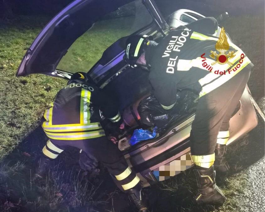 Incidente stradale a Castroncello, ferite due persone