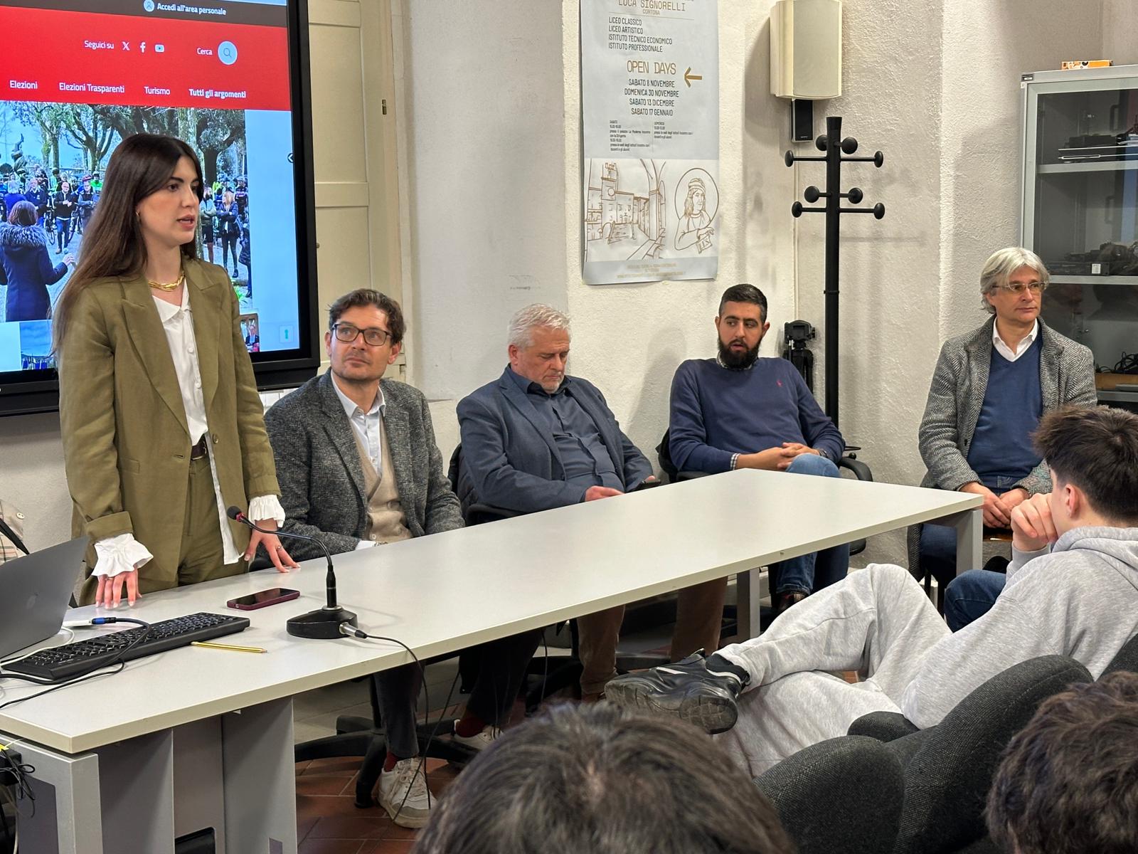 Cortona: «Giovani in Comune»: partecipazione, cittadinanza attiva