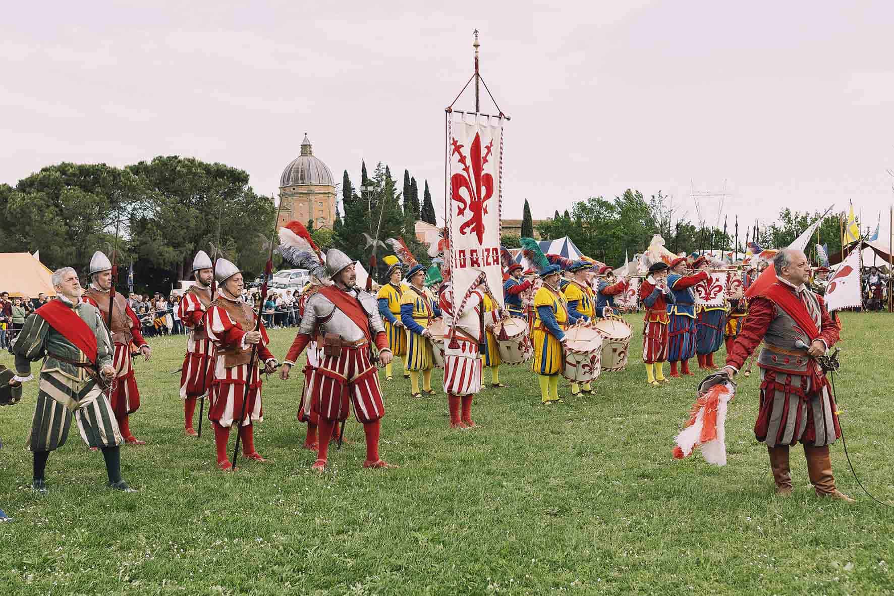 Pozzo della Chiana, rievocazione della Battaglia di Scannagallo