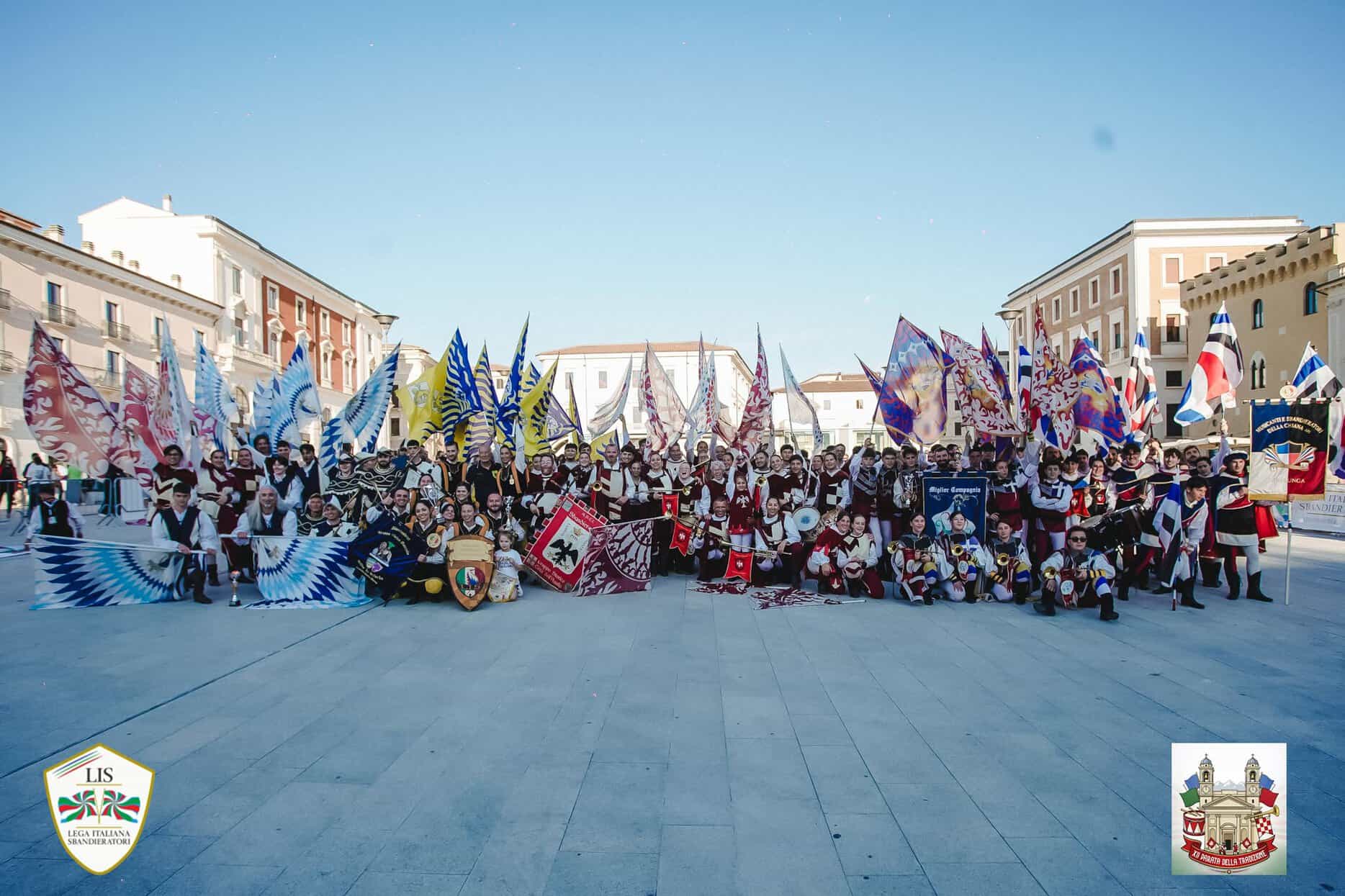 A Castiglion Fiorentino la XV Parata Nazionale della Bandiera Under 18