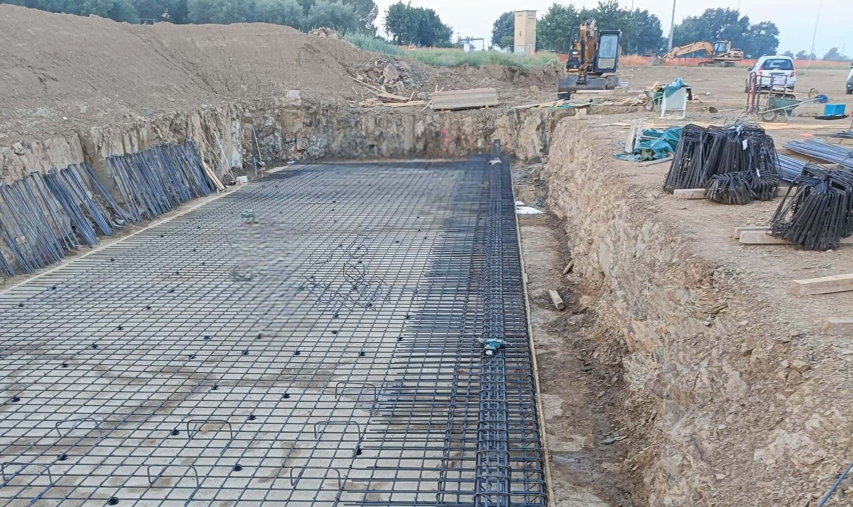 Avanti i lavori per il nuovo impianto sportivo di Montecchio