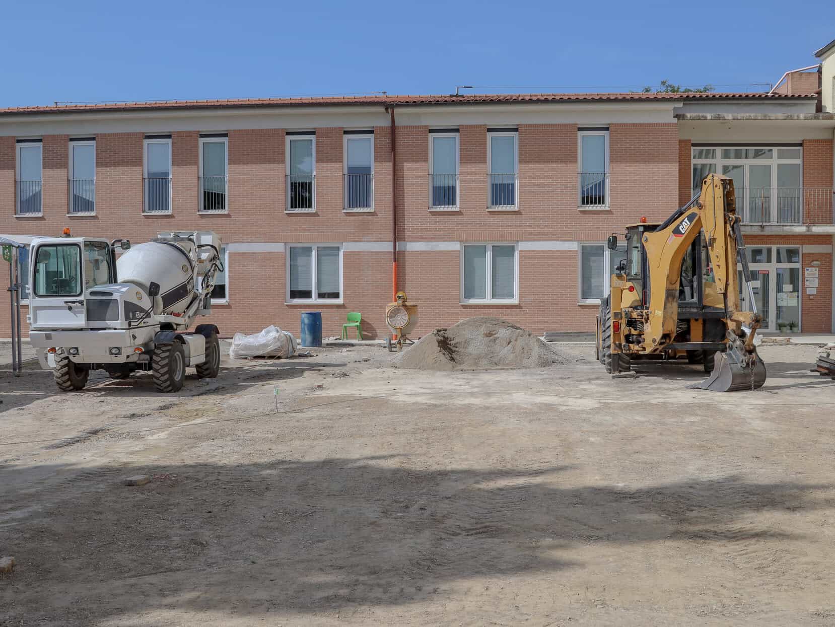 Marciano della Chiana: riqualificazione dell’area esterna alla scuola