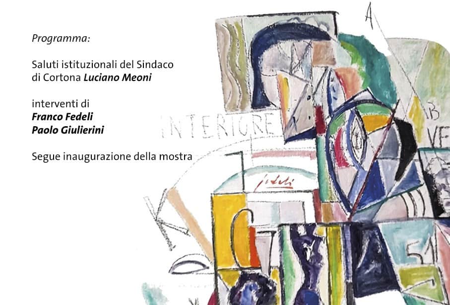 Il pittore aretino Franco Fedeli in mostra al Maec di Cortona