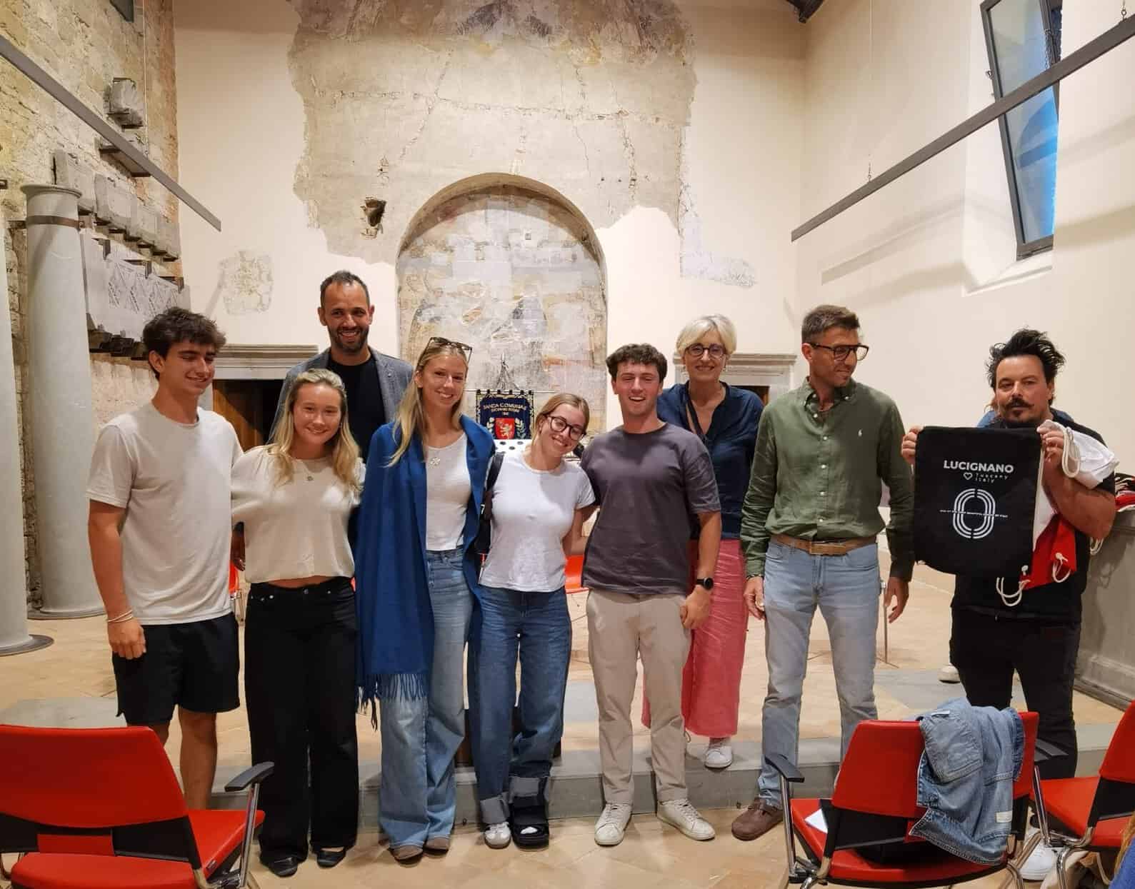 Lucignano: 24 studenti statunitensi accolti da 12 famiglie